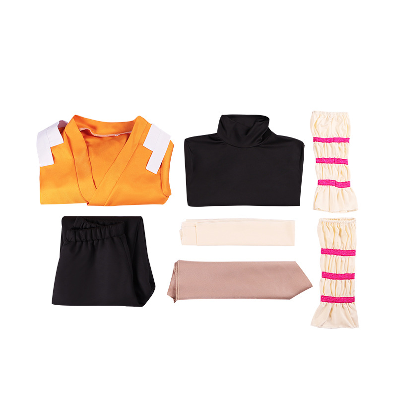 Costume de Cosplay de Dessin Animé BLEAménagement pour Femme, Uniforme Court et Long, Couleur Jaune, pour Carnaval d'Halloween