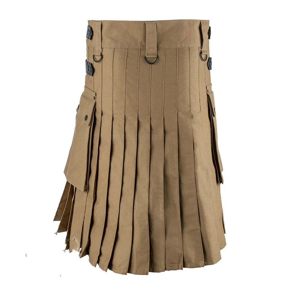 Mode écossais traditionnel Kilt hommes médiéval Vintage gothique Punk décontracté jupe plissée Costumes Kilt Costume de fête