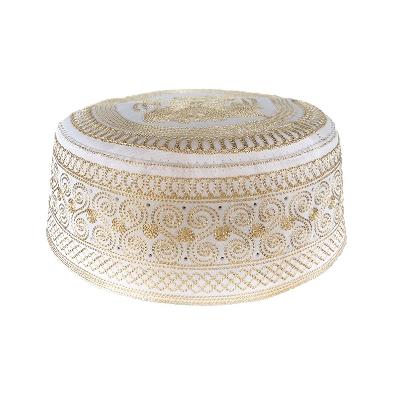 Chapeaux de prière pour hommes musulmans, broderie en coton, Islam, Ramadan, Kippa juive, chapeau homme, Moyen-Orient, arabe, musulman, turban, Arabie Saoudite, Émirats arabes unis, casquette