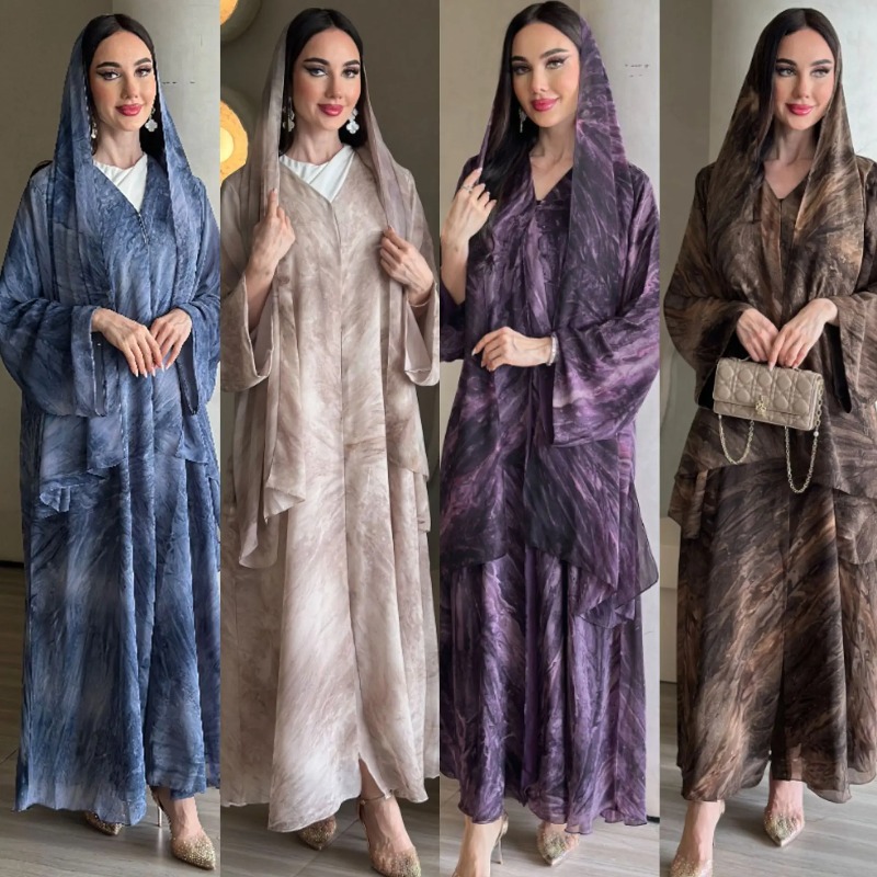 Écharpe, robe pour femmes, abaya, cardigan, jalabiya musulmane, robes longues pour le Ramadan, robes de fête islamiques, longue robe arabe, robe marocaine 2026