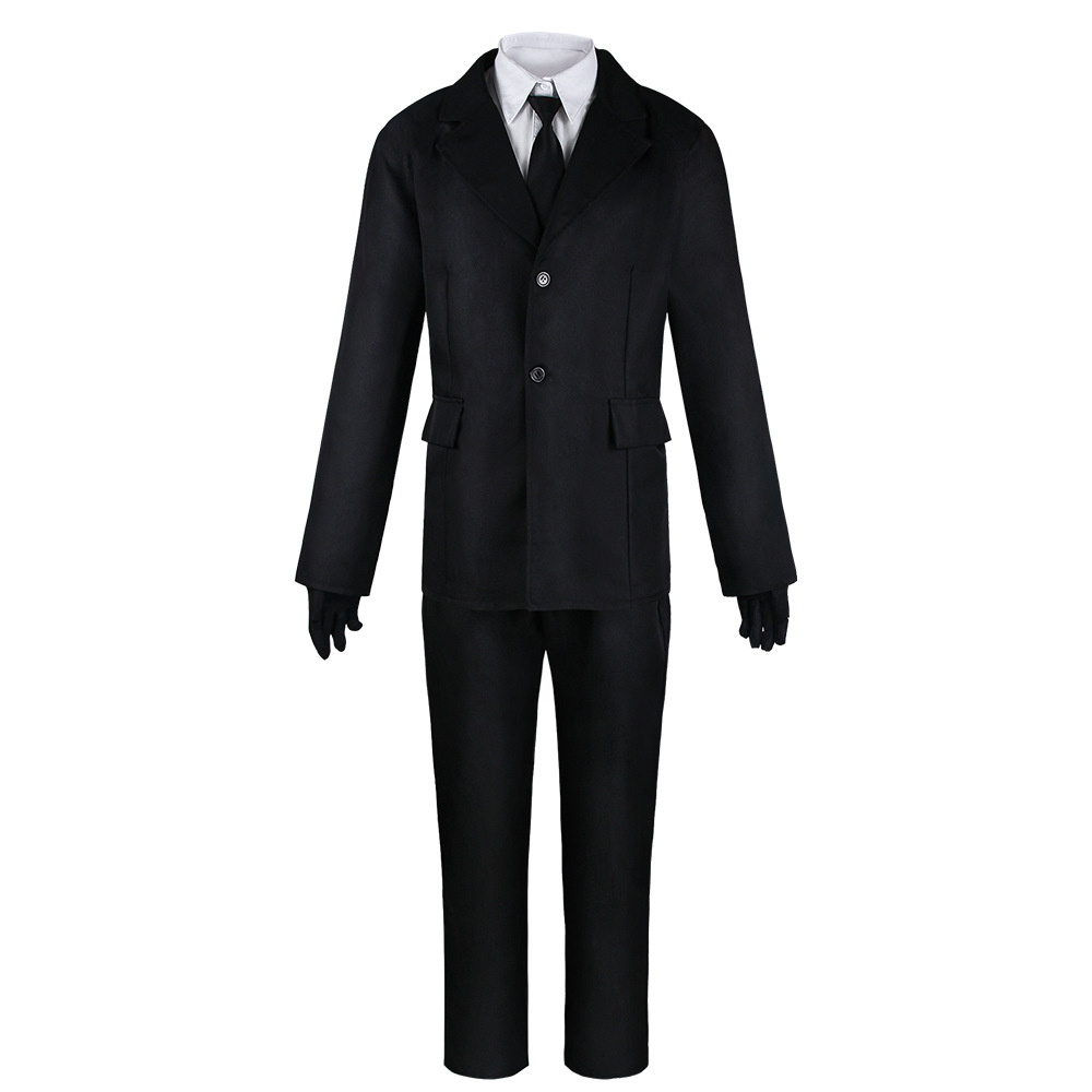 Costume de cosplay Dazai Osamu de Bungo Stray Dogs, ensemble complet, uniforme, tenue de fête pour Anime Comic Con