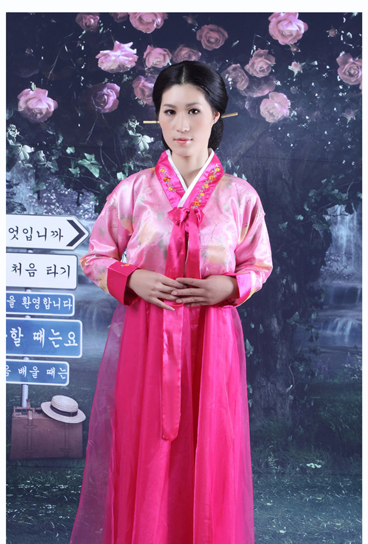 Costume ethnique coréen Hanfu pour femmes, Costume traditionnel amélioré pour spectacle quotidien de mariage, Costume ancien de scène de danse, nouvelle collection