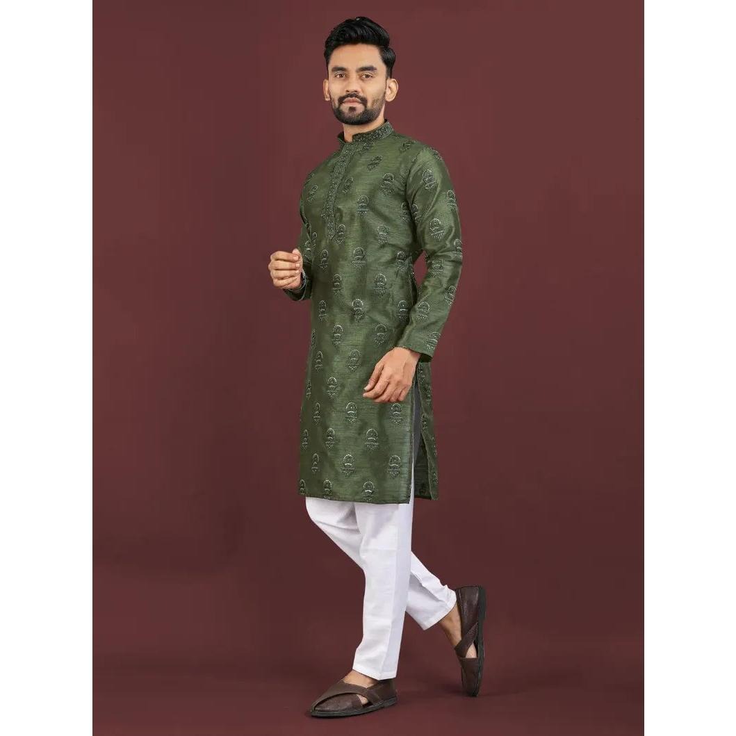 Hommes Kurtta Abaya Thobe arabe palangre musulman Henley caftan à bandes plaine robe chemises hommes musulman caftan 2026 style national