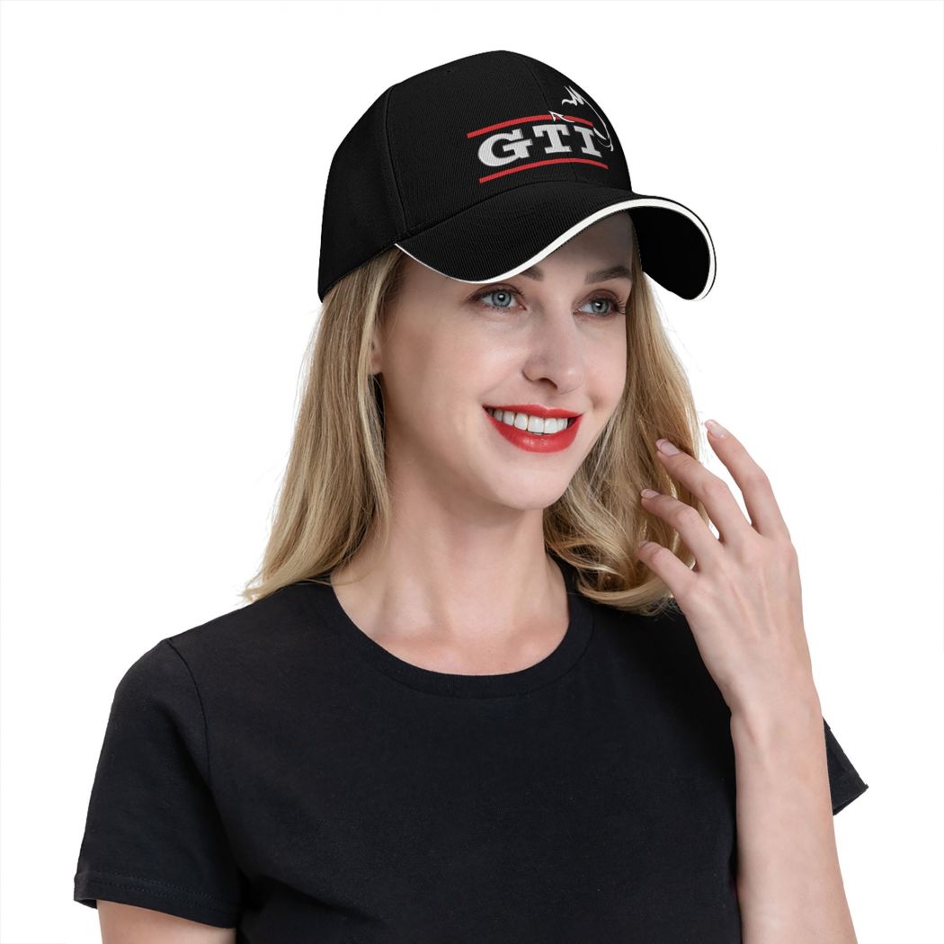 Chapeaux décontractés Hip Hop Hat Golf Gti Casquette de baseball Chapeau de camionneur réglable personnalisé pour hommes et femmes