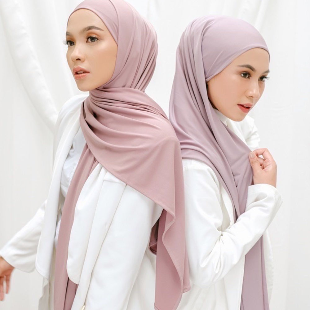 BOHOWAII Islam Jersey Hijabs écharpe instantanée Khimar haute résistance châle Cagoule Hijab Femme Musulman Abayat Turbans pour les femmes