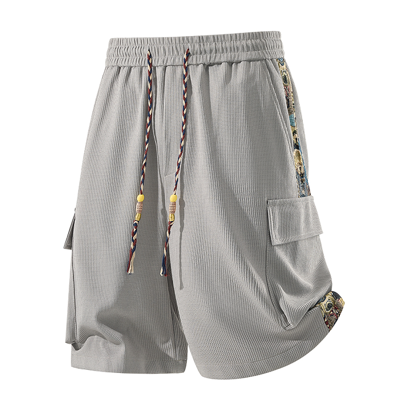 Shorts décontractés pour hommes grande taille 8XL, taille élastique, cargo, multi-poches, pour le basketball et le sport, grandes tailles 42 44 46, longueur genou