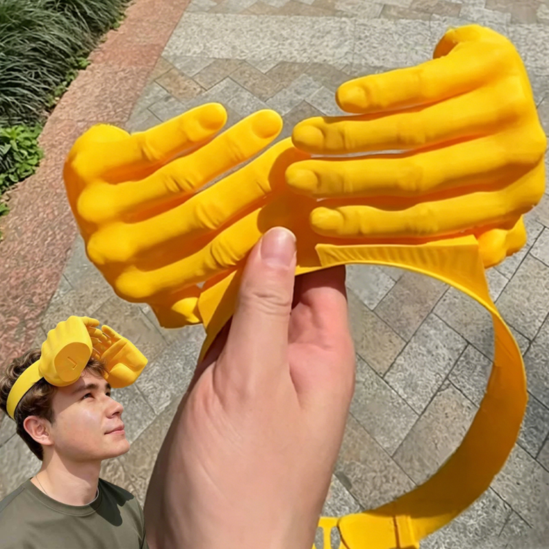Chapeau Pare-Soleil Palmier 2026 Nouvelle Collection Été – Bandeau Amusant en Forme de Palmier pour la Protection Solaire et Anti-UV – Décoration de Tête