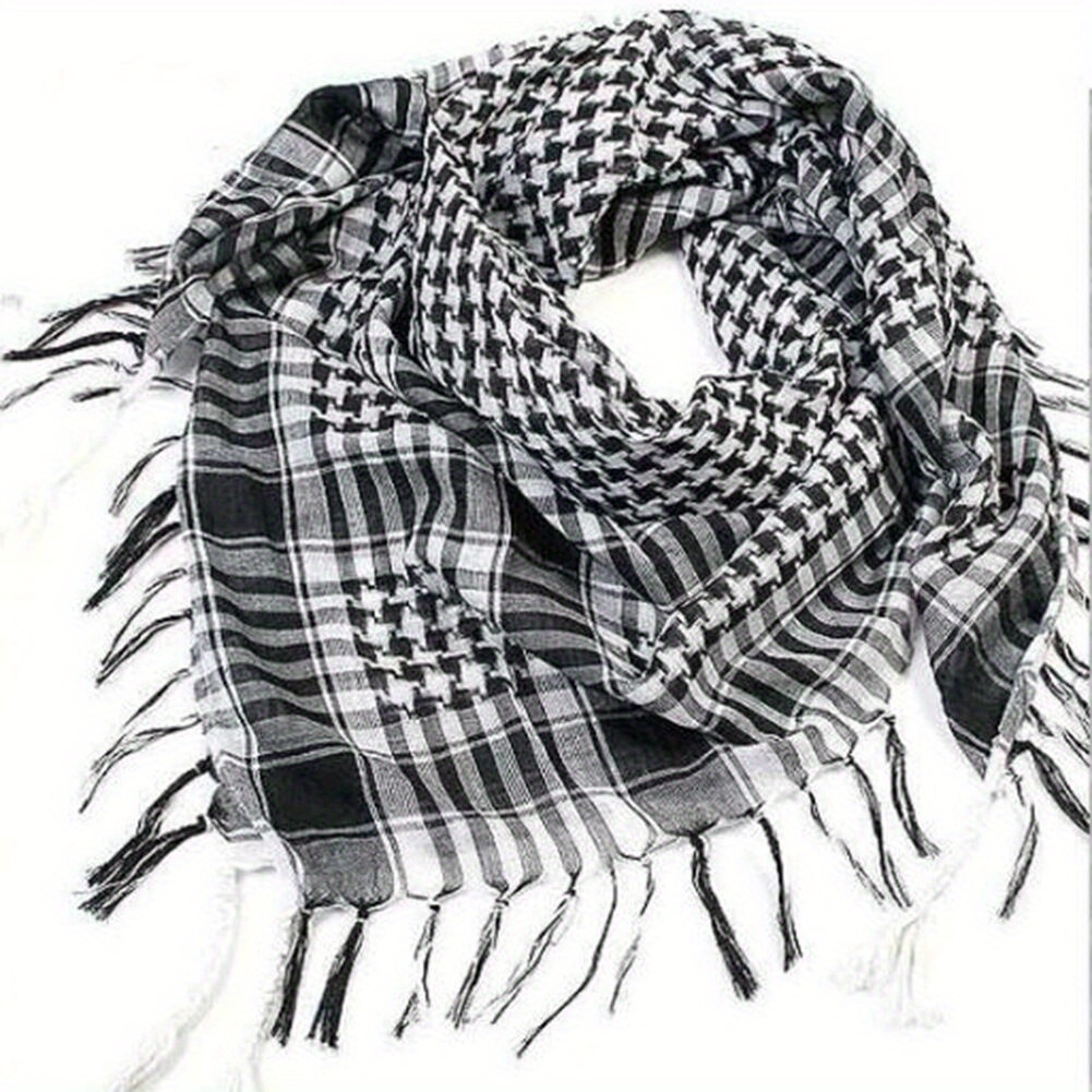 Militaire tactique désert Hijab écharpe foulard musulman Islam arabe Keffiyeh tête cou foulards enveloppement pour hommes et femmes