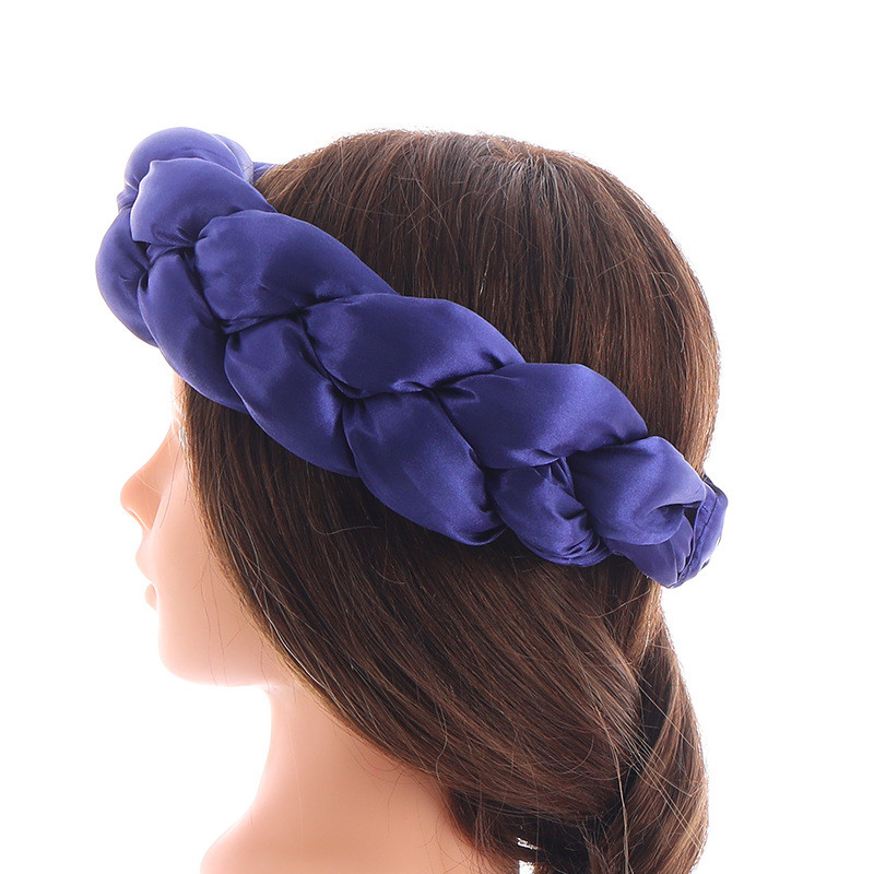Femmes pour robes africaines chapeaux de fête accessoires tissu bronzant dame bandeaux élastiques tresses mode pansement Bandana Mujer