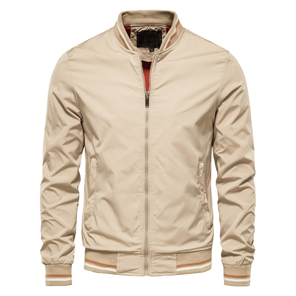 Printemps été Bomber veste hommes noir décontracté coupe ajustée Baseball hommes vestes nouvelle mode d'automne haute qualité vestes pour hommes