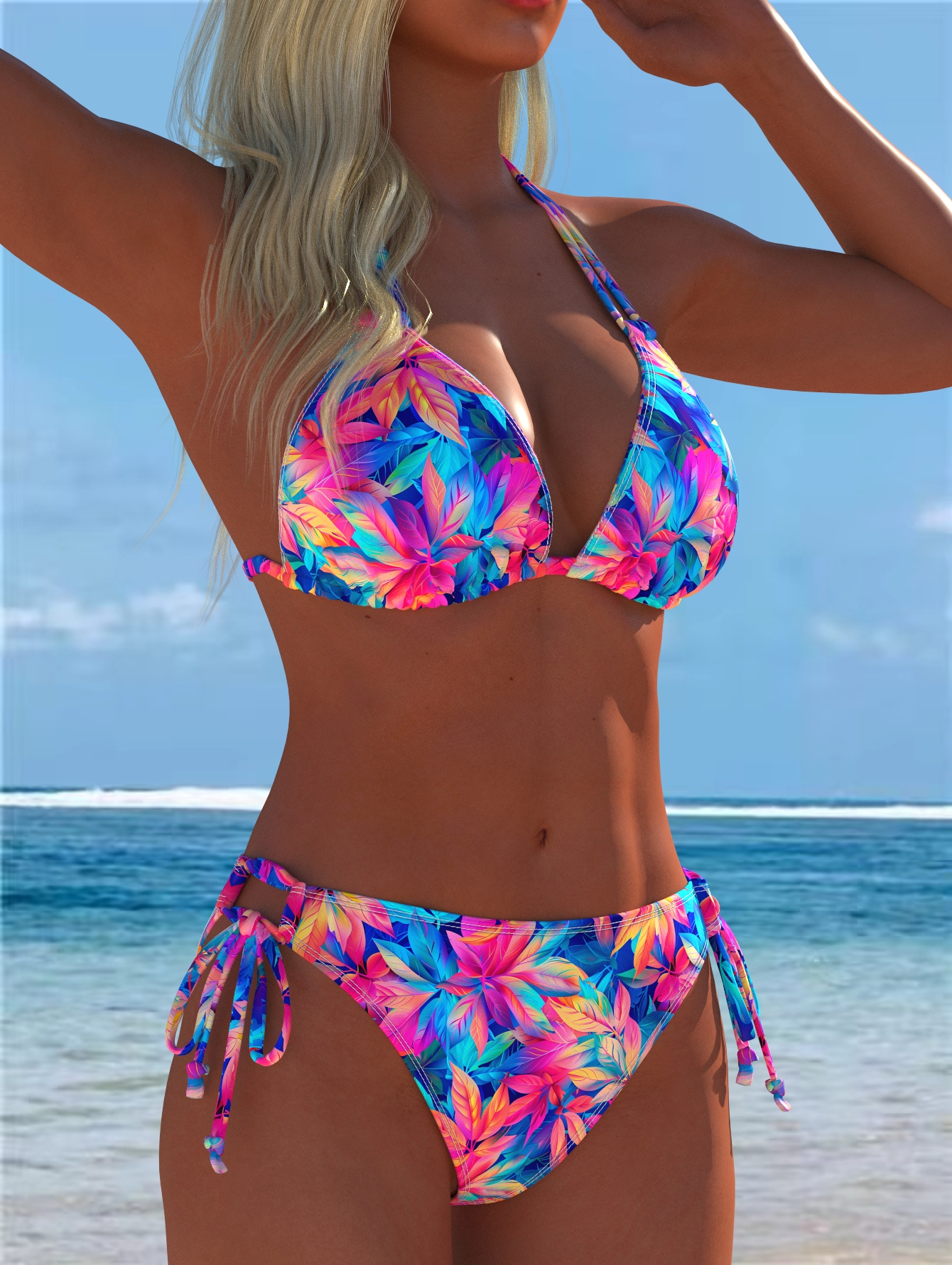 Maillots de bain pour femmes, tenues de plage, tenues de festival estival, vacances, voyage, sexy, luxe, moderne, ensemble deux pièces, bikinis