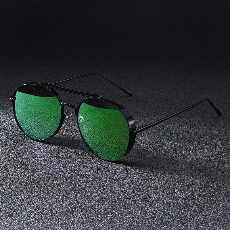 Lunettes de soleil rondes de luxe pour hommes, nouvelle mode, lunettes de soleil d'extérieur pour la conduite, lunettes de soleil pour femmes, design vintage tendance, marque, UV400