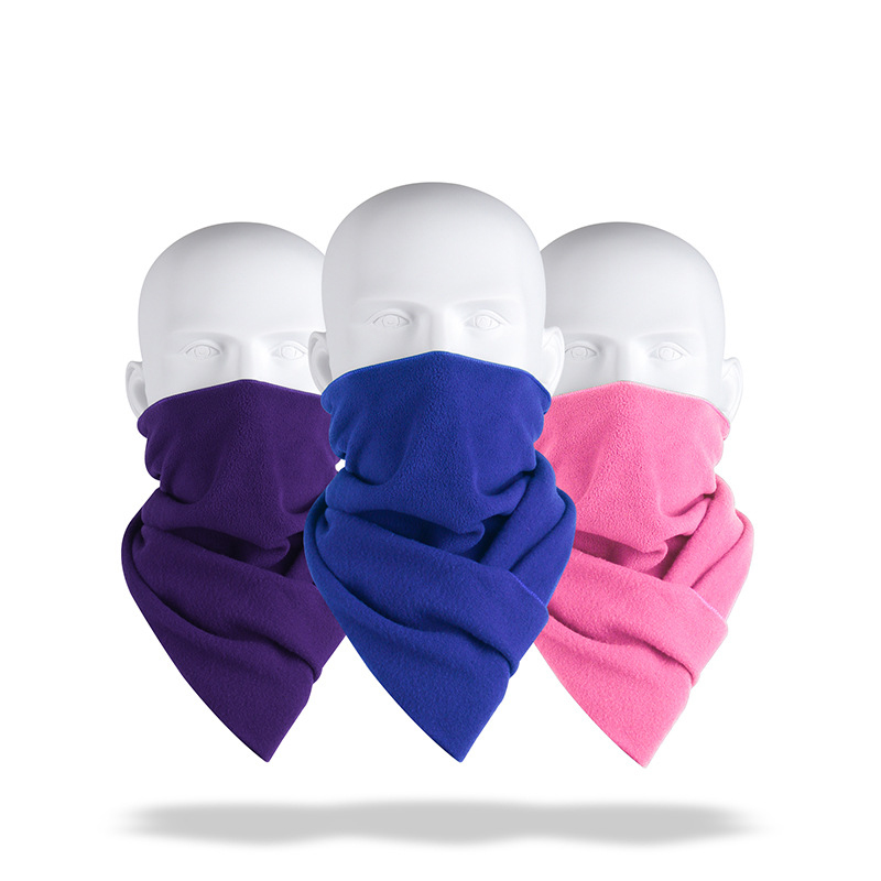 Écharpes d'automne et d'hiver pour hommes et femmes, polaire d'extérieur pour Couples, longue écharpe multifonctionnelle, chauffe-cou chaud, serviette de cyclisme pour le visage