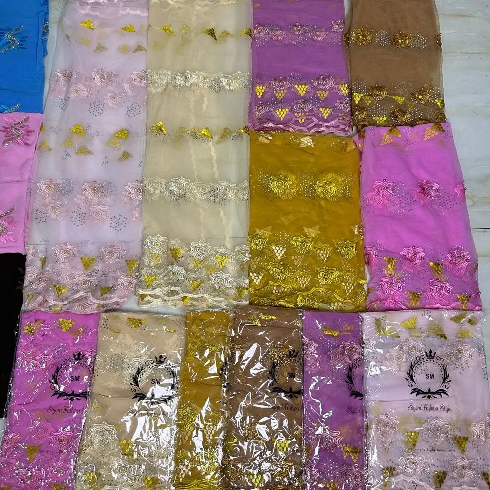 Nouveau Foulard 3D Stone New Dubai pour Femmes Musulmanes, Voile Africain, Grand Hijab, Hijab Islamique, Pashmina, Turban, Voile de tête, Châles Brodés