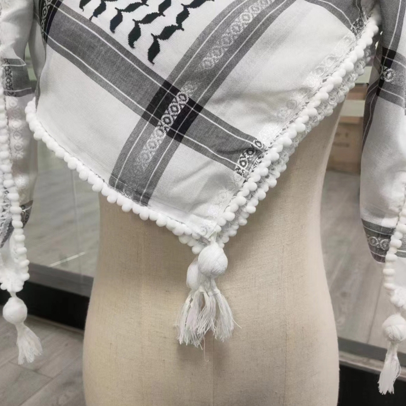 Foulard Jacquard respectueux peau pour adultes, foulard pour passionnés d'aventures