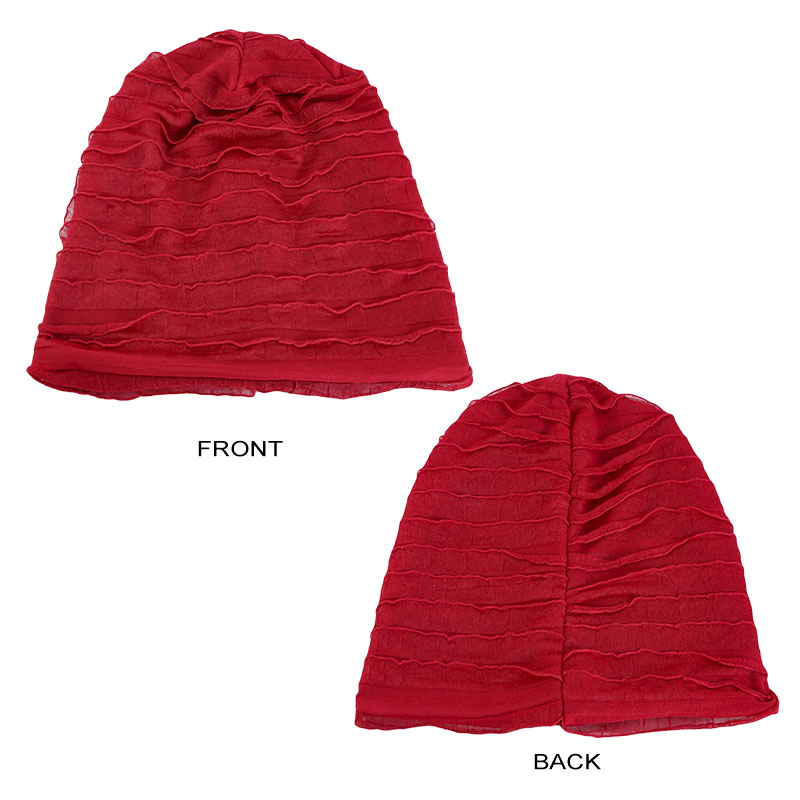 Nouveau femmes Baggy Slouchy Turban doux tricot vache persienne bonnet chapeau élastique léger respirant chimio casquettes décontracté mince tête enveloppement