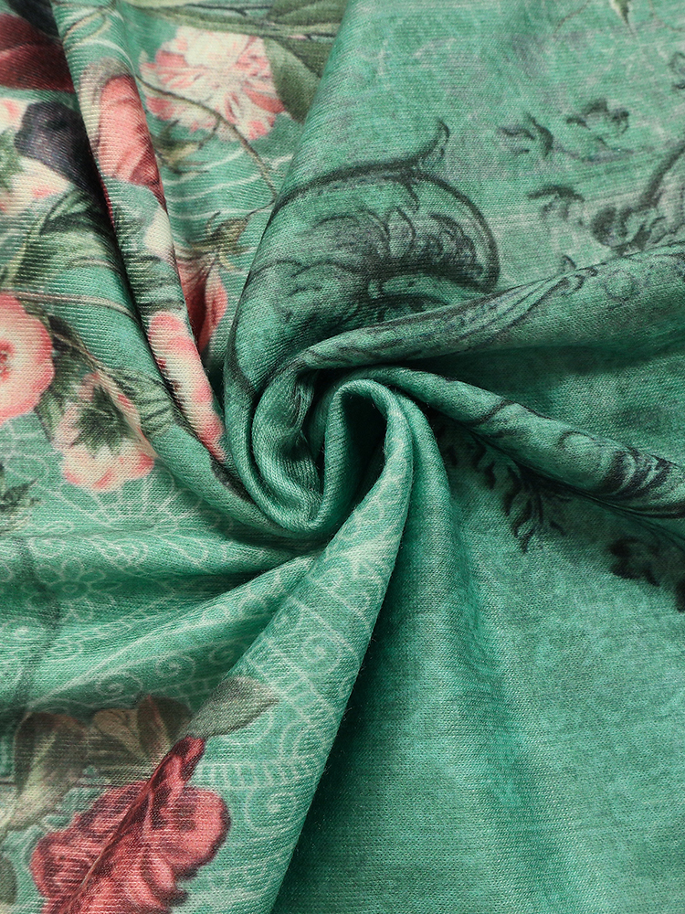 Robe maxi vintage à imprimé floral pour femme avec veste, robe midi fluide pour invité de mariage, grande taille, Boho, 2 pièces