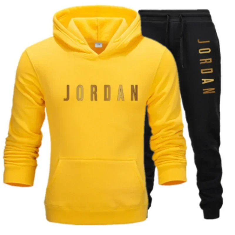 Nouvel ensemble de loisirs sportifs 2026 avec sweat à capuche pour l'extérieur