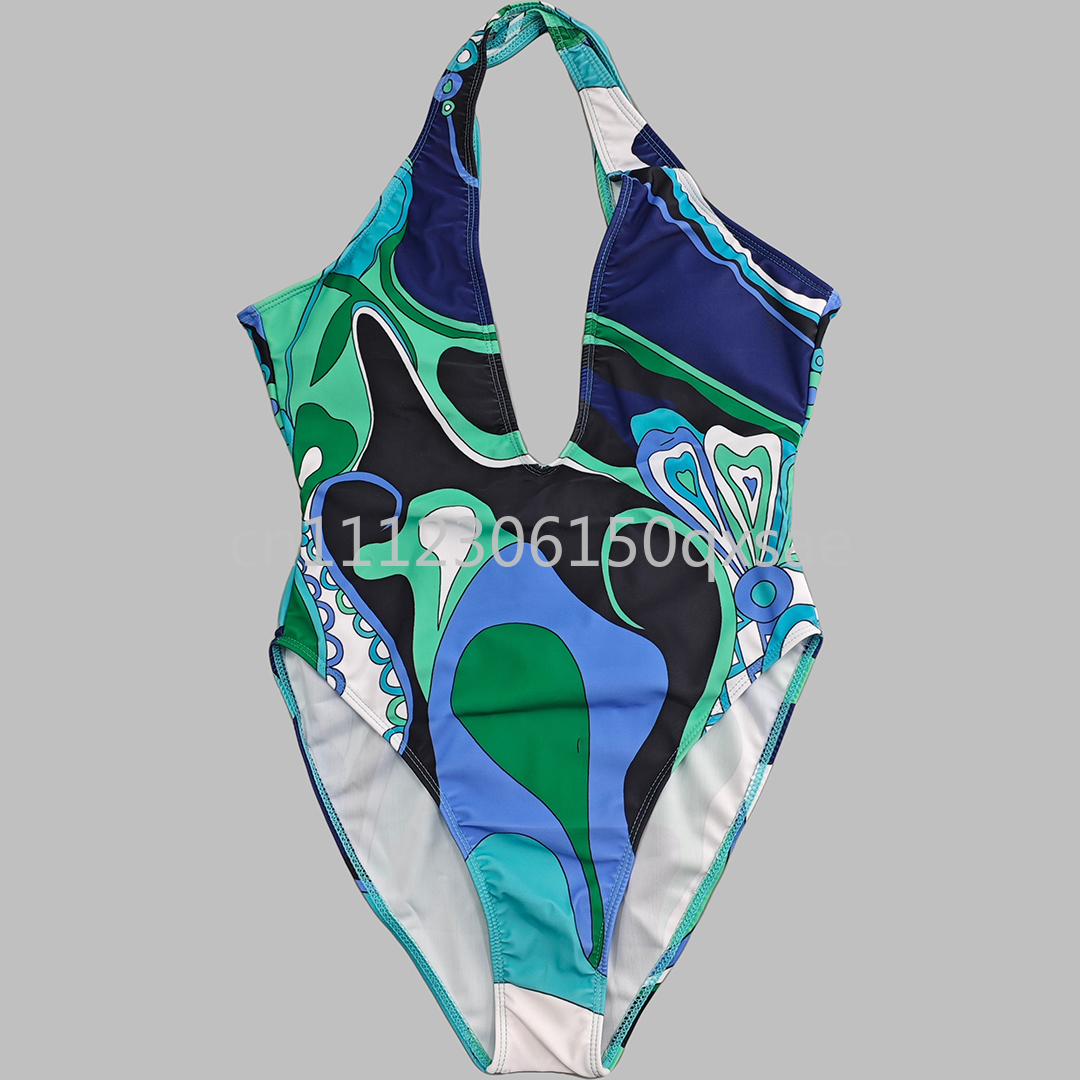 Maillots de bain classiques pour femmes avec foulard bandeau et logo signature, ensembles de bikinis sexy, tenues de plage