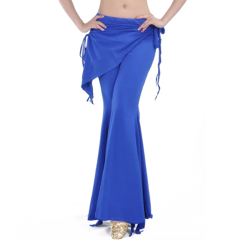 Pantalon de danse du ventre Tribal pour femmes, sarouel de danse du ventre, pantalon à ouverture latérale pour adultes, Costume d'entraînement de danse