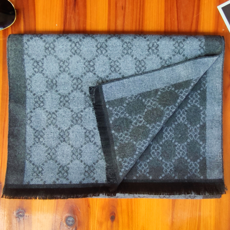 Écharpe en cachemire de luxe pour hommes doux chaud hiver Pashmina foulards pour hommes Bufandas Hombre affaires longues enveloppes