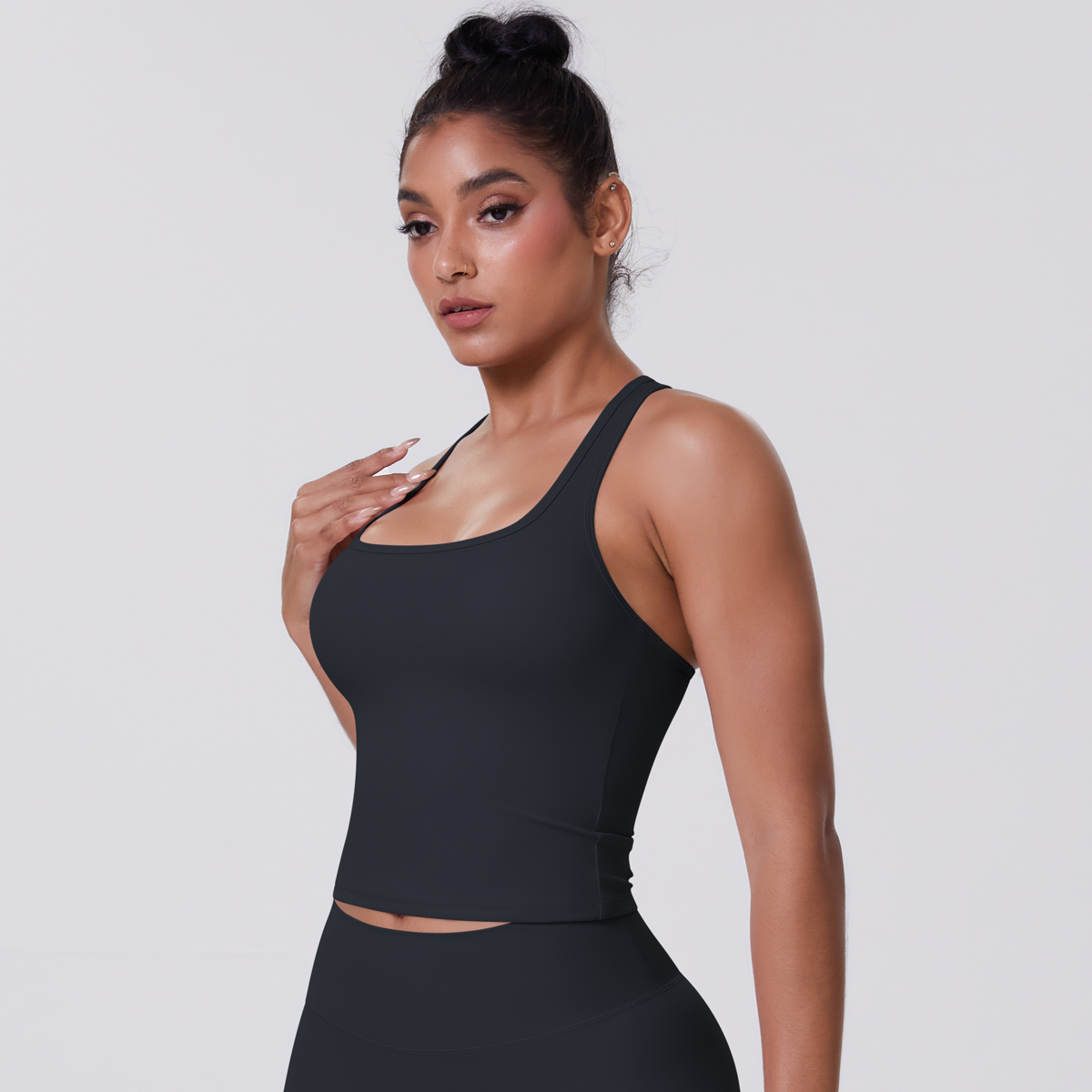 Soutien-gorge de Sport Sexy pour femmes, haut serré élastique, gilet de Sport, vêtements de Yoga, sous-vêtements de Sport extensibles pour femmes