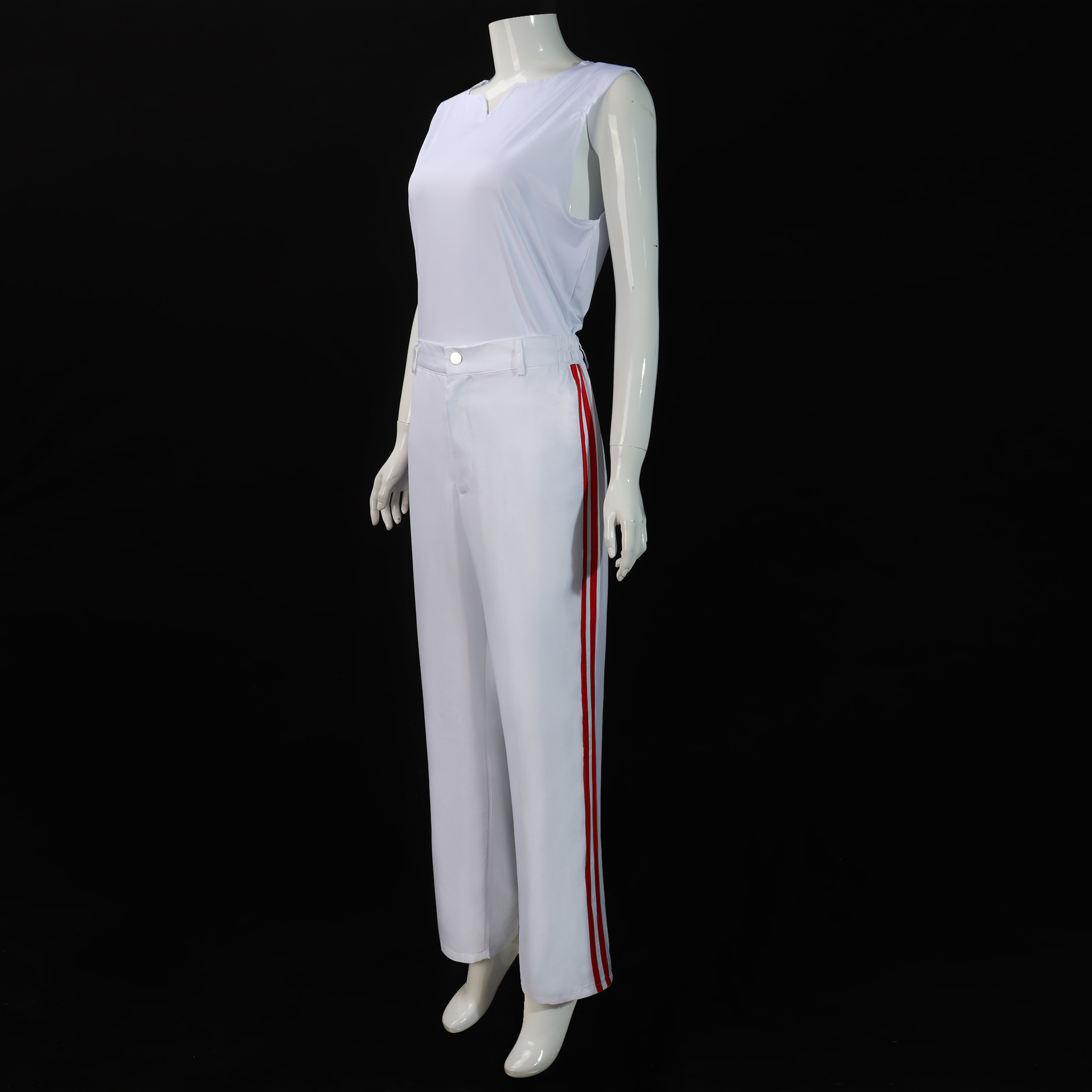 Tenue de groupe des années 80 pour hommes, Costume Rock, veste en cuir jaune, Costume de chanteur pour Halloween, carnaval, tenues de Cosplay pour fête