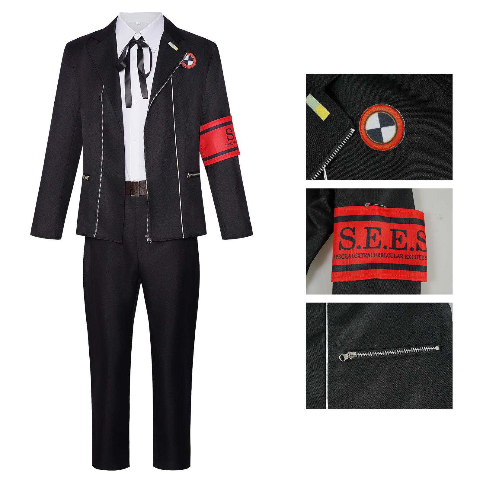 Costume de cosplay Aigis Yuuki Makoto, uniforme du lycée Gekkoukan de Persona 3, tenue d'anime SEES