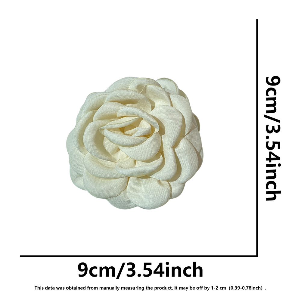 2 pinces à cheveux en satin rose, accessoire capillaire exquis et magnifique, robuste et durable, adapté aux mariages et aux rendez-vous.