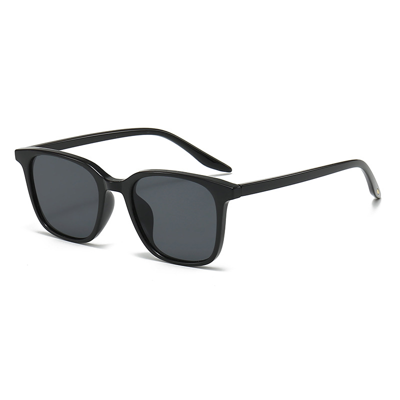 Lunettes de soleil unisexes pour myopie pour femmes et hommes, vintage, extérieur, cadre carré, moins, fini UV, près de la vue, jusqu'à-4.0