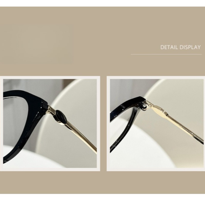 Lunettes de myopie de forme ovale, durables, Anti lumière bleue, avec montures métalliques, lunettes de myopie finies, adaptées à diverses formes de visage