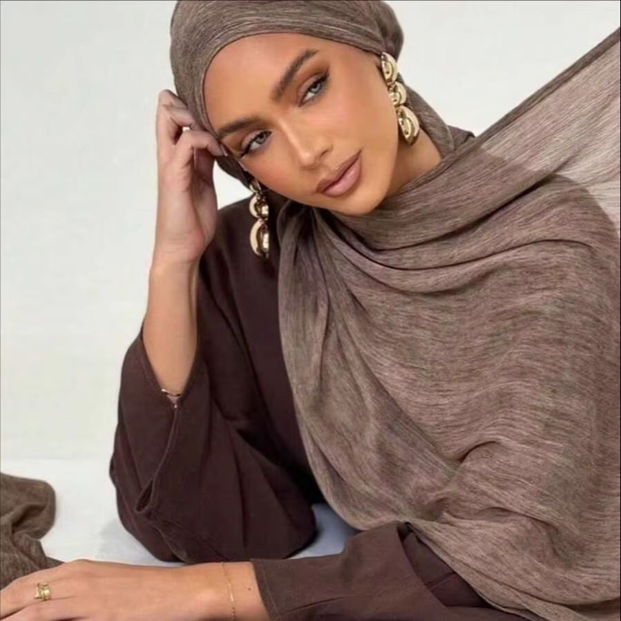 Écharpe Hijab Royan en coton froissé pour femmes musulmanes, châles longs et doux islamiques, enveloppes courtes à pampilles, accessoires Bufanda