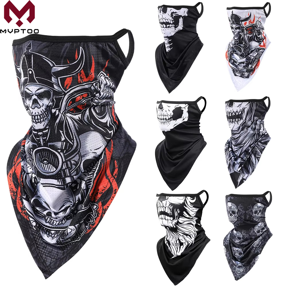 Bandana respirant, protection solaire UV, masque facial sportif, cache-cou, cache-col pour activités de plein air, randonnée, camping, course à pied, pêche, moto