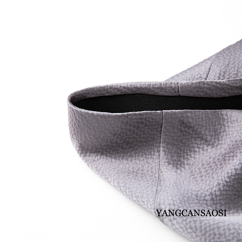 Nouvelle jupe queue de poisson élégante en satin de soie de mûrier 100 % naturelle, gris foncé, coupe diagonale, enveloppante, pour femme, été 2026