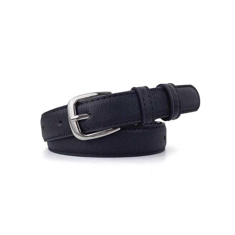 2.8x108cm ceinture en cuir PU pour femmes Vintage été argent boucle ceinture coréenne femme jean manteau robe ceinture hommes ceinture