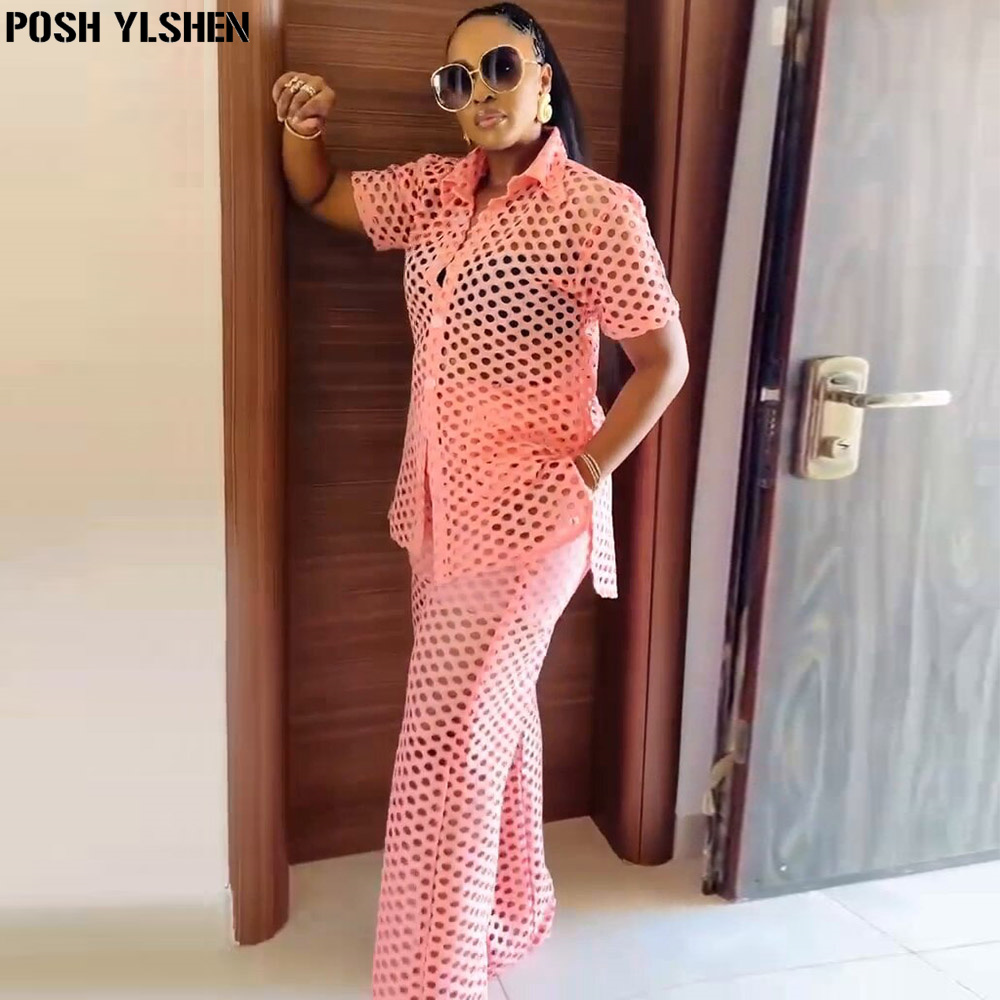 Deux ensembles de pantalons 2 pièces pour femmes, vêtements d'été, robes africaines pour femmes, ensemble assorti sexy, vêtements africains pour dames, nouvelle collection 2025