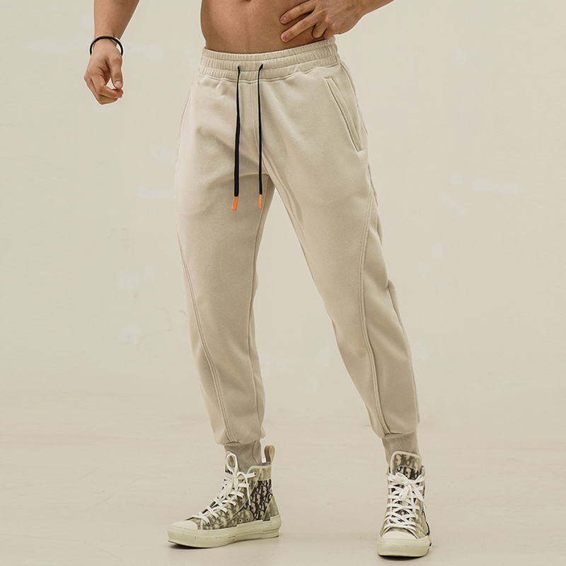 Pantalon cargo de sport décontracté en coton pour hommes, jogging d'entraînement, pantalons de survêtement de gym, pantalons de survêtement de jogging, vêtements streetwear, fjMen