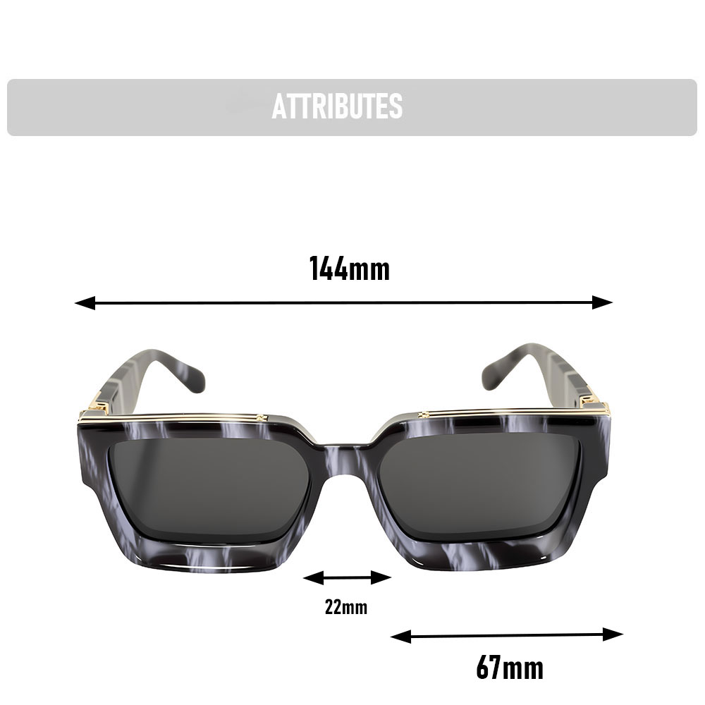 Lunettes de soleil carrées de marque, style vintage rétro, pour hommes et femmes, monture épaisse, lunettes de mode, dropshipping, Gafas De Sol