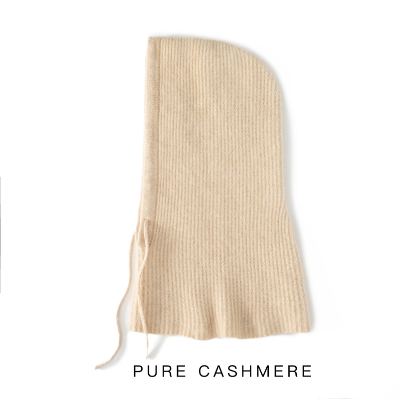 Écharpe 100% pur cachemire pour femme, chapeau chaud, bonnet fille, dame, extérieur, mode, haute qualité, automne, hiver, nouveau