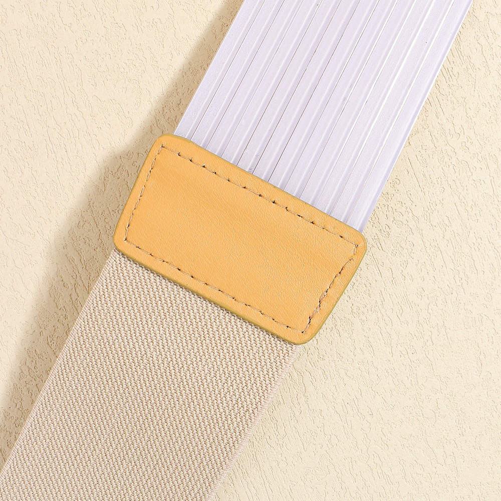 Ceinture de taille en or de haute qualité, élastique, avec boutons brillants, large et ajustée pour femmes