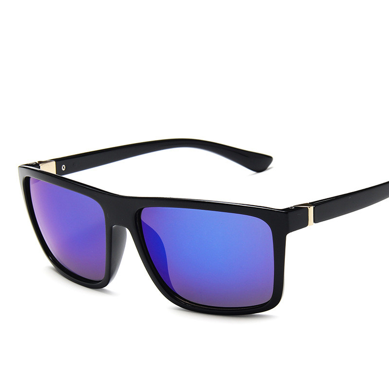Lunettes de soleil carrées pour hommes, protection UV400 de styliste de marque