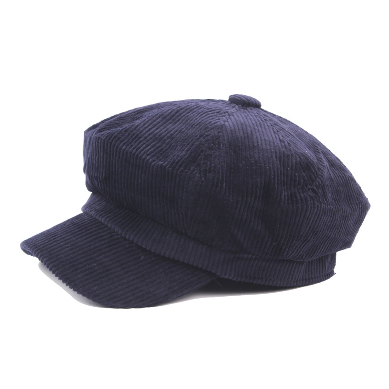 COKK-casquette Newsboy, béret pour femmes, automne hiver, casquette octogonale de peintre, chapeau Vintage anglais, Gorras Boina Feminina