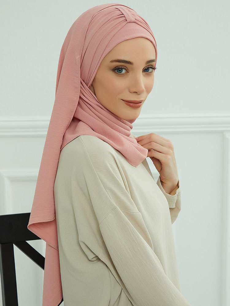 Grand chapeau musulman uni, casquettes Hijab intérieures, couvre-chef pour Ramadan, pré-conception