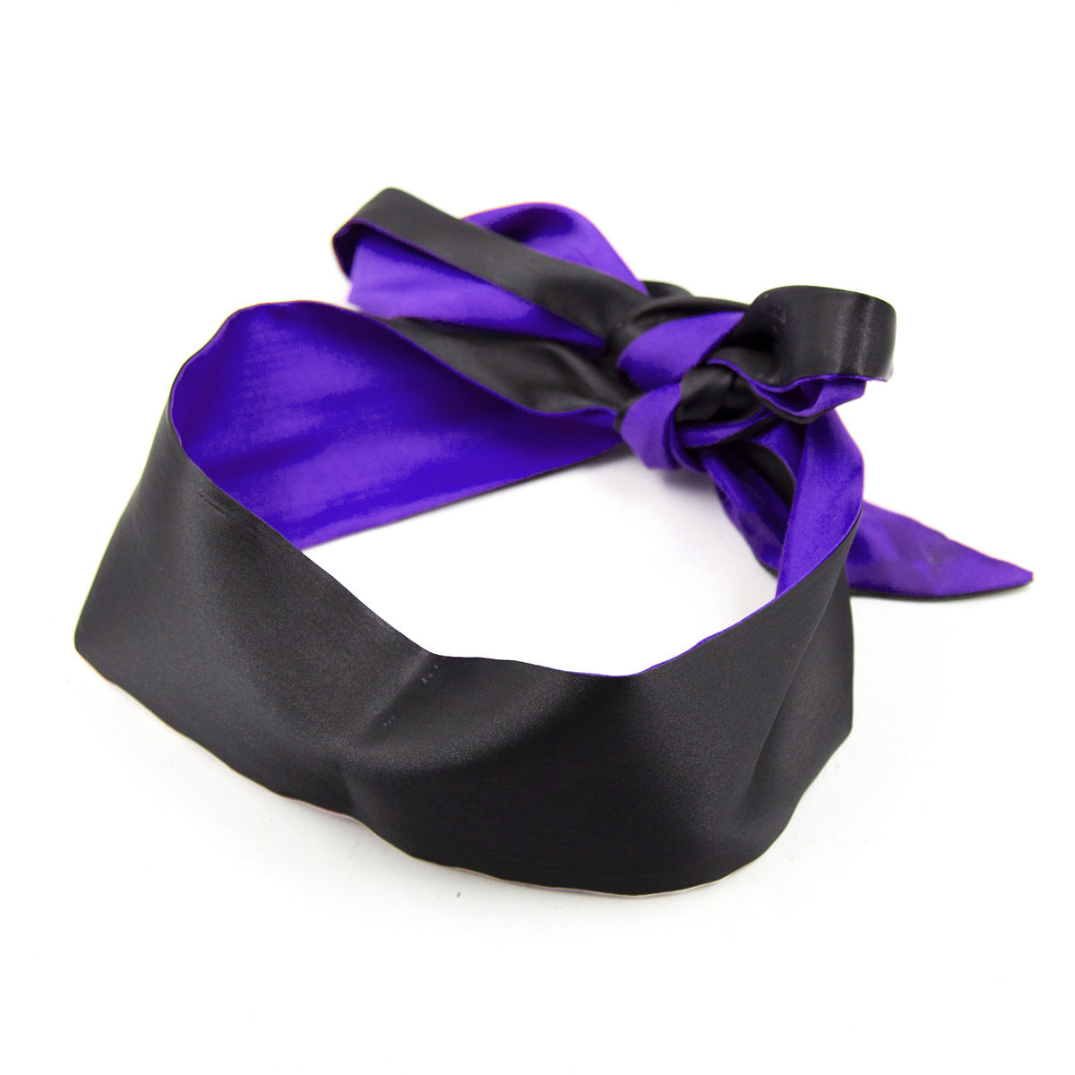 Masque pour les yeux en soie, deux couleurs, jouet masqué, masque de sommeil en soie pour accessoires de jeu, spectacle sur scène, cadeau Sexy pour femmes, haute qualité