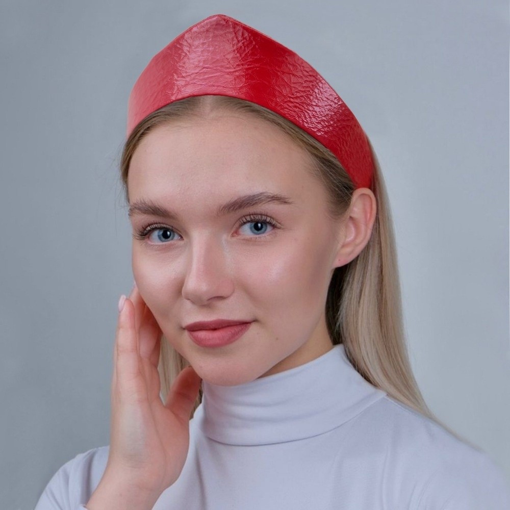 Serre-tête réglable en cuir pour femme, style européen et américain, avec couronne, antidérapant, accessoire de coiffure pour dames