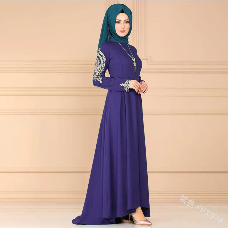 Mode robe musulmane femmes Abaya Ramadan fête dubaï turquie moyen-orient Ramadan irrégulière islamique prière vêtements S-5XL