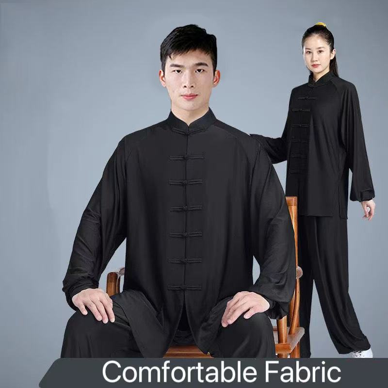 Vêtements Tai Chi de printemps et d'été, uniforme traditionnel d'arts martiaux Wushu pour étudiants d'âge moyen et personnes âgées, costume d'exercice du matin sur scène