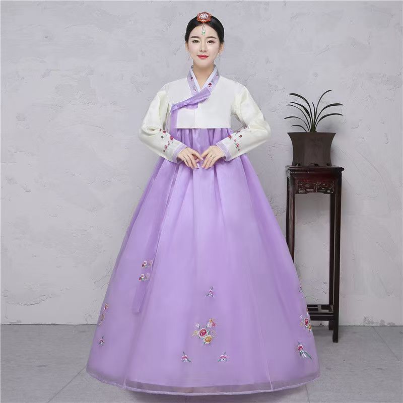 Hanbok Costume National ethnique pour femmes, nouveau Costume de spectacle de photographie, Costume de danse Dae Jang Geum, jupe longue