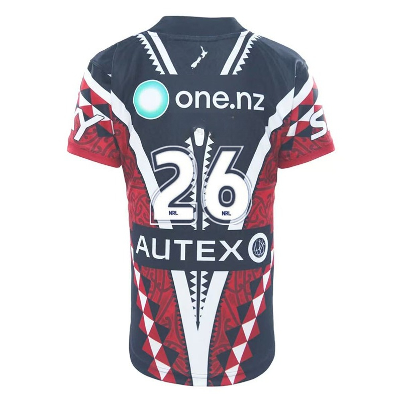 Maillot de rugby indigène Te Aroha des Warriors de Nouvelle-Zélande 2026 pour hommes – Nouvelle collection été 2026 – Maillot de sport respirant et à séchage rapide pour hommes et femmes