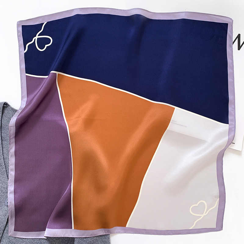 Nouveau 100% véritable soie Satin femmes écharpe 2025 fleur imprimé Foulard Femme carré foulards Bandana châle cadeau pour dame Hijab